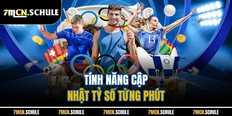Tính năng cập nhật tỷ số từng phút