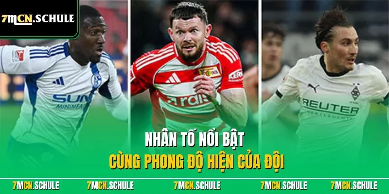 Bundesliga – Thông Tin Giải Đấu Hàng Đầu Bóng Đá Đức 8 Nhân tố nổi bật cùng phong độ hiện của đội